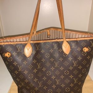 Authentic LV Neverfull MM Monogram Canvas